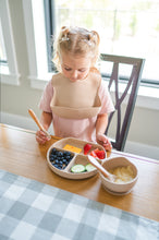 Load image into Gallery viewer, 2 Pack Feeding Bibs (Sage + Oatmeal)
