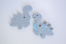Load image into Gallery viewer, Cute Stegosaurus Silicone Baby Teether
