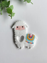 Load image into Gallery viewer, Llama Silicone Baby Teether
