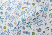Load image into Gallery viewer, Multi-Purpose Muslin Swaddle Blanket- Outer Space
